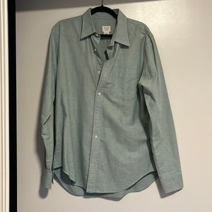 Club Monaco slim fit button down sz large mens